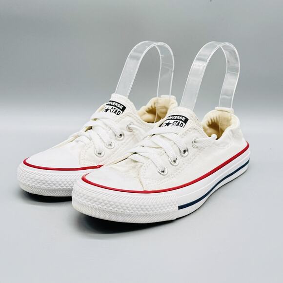 Converse Shoes Women 6 White Chuck Taylor All Star Shoreline Low Slip On Sneaker - Picture 4 of 12